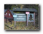 2009-11-01 Snezka (27) Entrance to Karkonoski NP